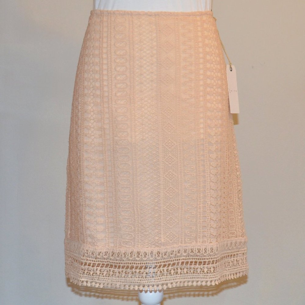 3/$25 Leith Pink Scalloped Skirt